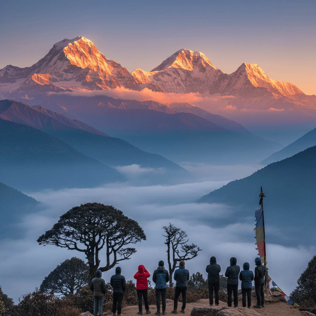 Sightseeing in Nepal